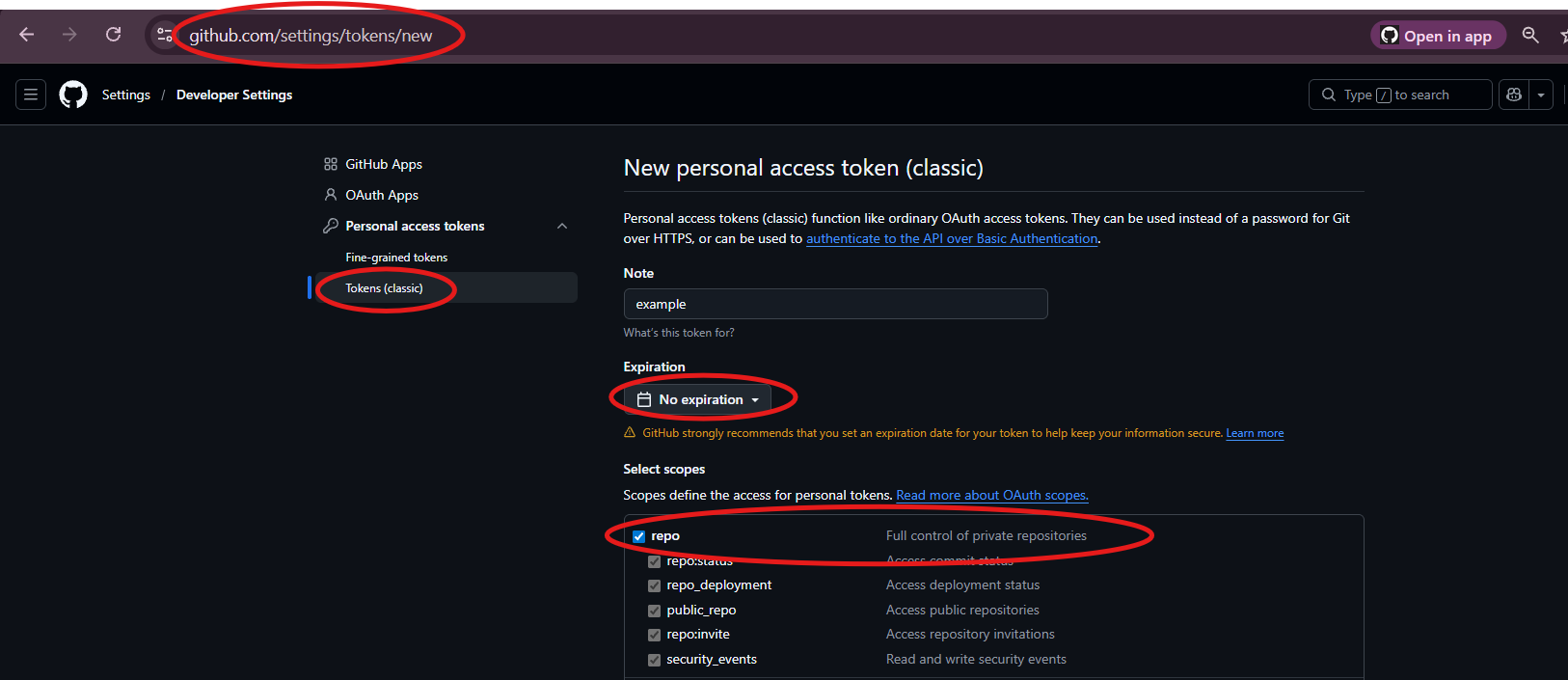 How to make a token